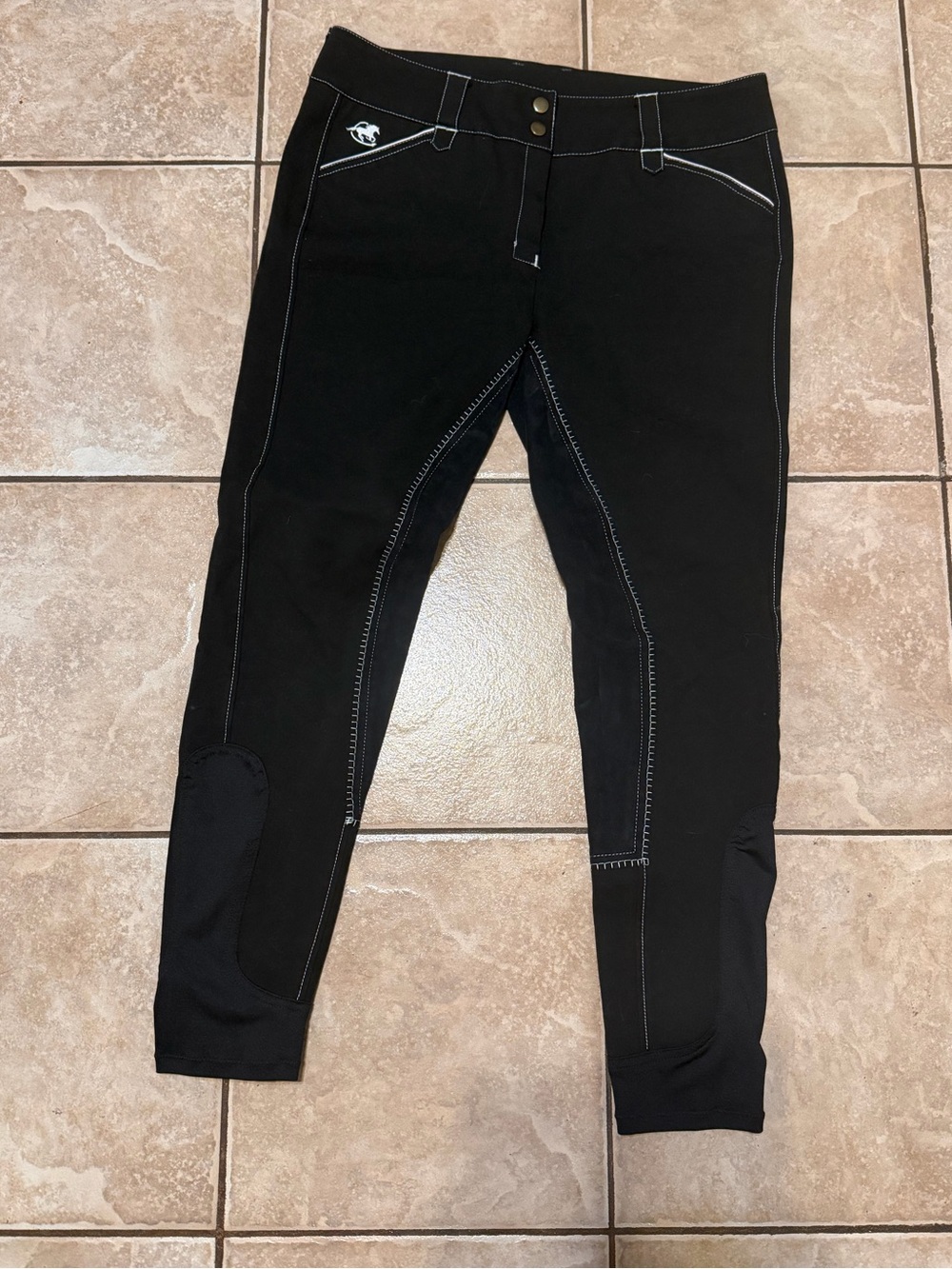 Women’s Size 32 black Smartpak Piper Full Seat Horseback Riding Breeches